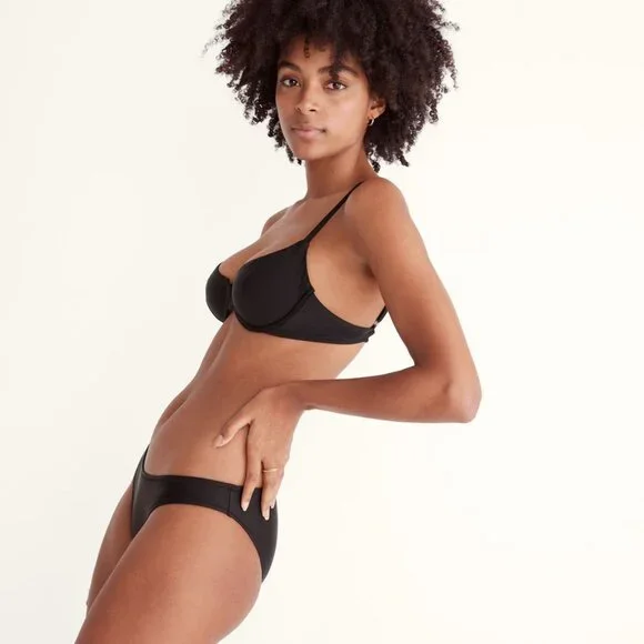 Madewell Second Wave 3 Piece Bikini Set